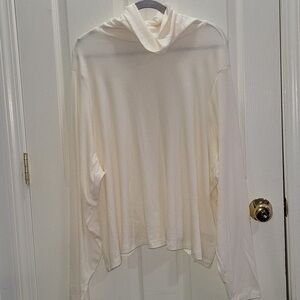 Cream Long Sleeve Hoodie